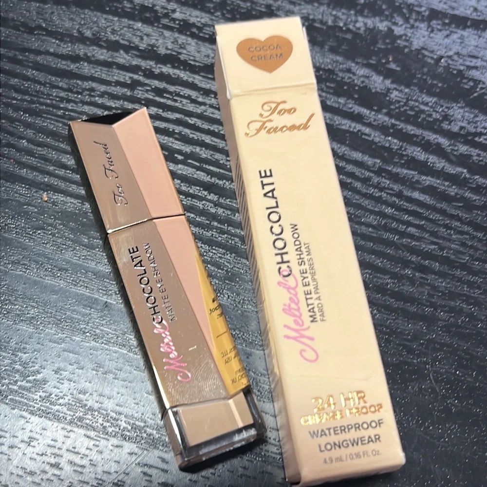 🌛💜Too Faced Cocoa Cream Melted Chocolate Eyeshadow